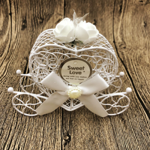 Candy Packaging | Metal White Cart Wedding Table Decor Candy Packaging | Metal White Cart Wedding Table Decor